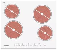 Электрическая варочная панель HYUNDAI HHE 6450