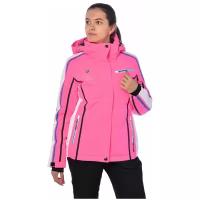 Горнолыжная куртка женская FUN ROCKET 15532 размер 42, розовый