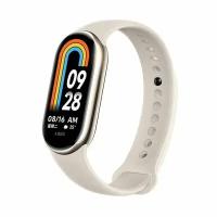 Ремешок силиконовый для Xiaomi Mi Band 8,бледно-розовый