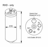 Осушитель 33320 NRF 33320