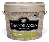 Декоративное покрытие Decorazza Traverta, цвет белый (7,0 кг)