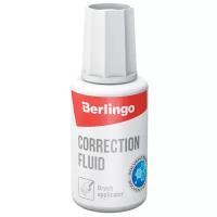 Корректирующая жидкость Berlingo 20 мл, на химической основе, с кистью (KR 530)
