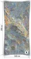 Гибкий мрамор Доминикана, лист 142х284 см, 4,033 кв.м.