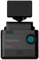 Автомобильный видеорегистратор INSPECTOR BRAVO S (signature WiFi) с радар детектором, антирадар, ГЛОНАСС, гибрид, комбо устройство 2 в 1, сигнатурный