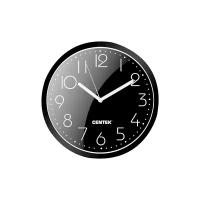 Часы настенные кварцевые CENTEK CT-7105 black