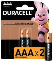 Батарейки LR03-2BL AAA Duracell Basic