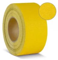 Противоскользящая лента самоклеющаяся, желтая, 75 мм х 18.3 м