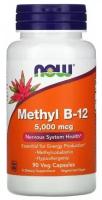 Now foods methyl B-12 5000 мкг 90 vcaps