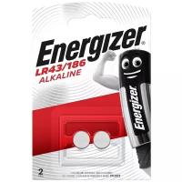 Батарейка ENERGIZER алкалиновая AG12 (386, LR1142, LR43) - 2 шт