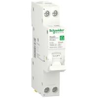 Дифференциальный автомат Schneider Electric Resi 9 18мм 1П C 6 кА A