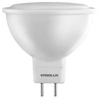 Светодиодная лампа GU-5.3 7Вт 220В ERGOLUX 12159 LED-JCDR-7W-GU5.3-4K, 4500K, 670Лм, нейтральный белый