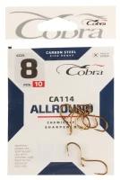 Крючки Cobra ALLROUND сер. CA114 разм. 008 10шт