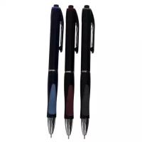 Ручка шариковая, автоматическая Vinson 0.5 мм, с резиновым держателем, стержень масляный синий, микс