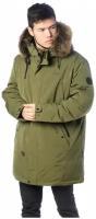куртка SHARK FORCE зимняя, размер 62, зеленый
