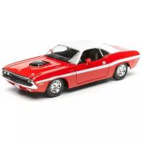 Maisto Машинка Dodge Challenger R/T Coupe 1970, 1:24 красная