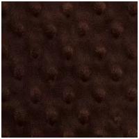 PEVD Плюш 100% полиэстер 309 г/кв. м 48 х 48 см №37 темно-коричневый PEPPY