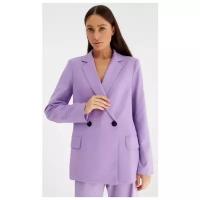 Пиджак MIST женский двубортный, цвет лиловый, размер 42