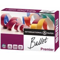 Бумага офисная BALLET PREMIER, А4, 80 г/м2, 500 л., марка А, ColorLok, International Paper, белизна 162%