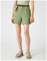 Шорты KOTON WOMEN, 1YAK01171UW, цвет: KHAKI, размер: 36