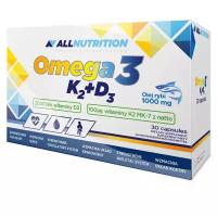 Omega-3 vitamin K2+D3, 30 капсул