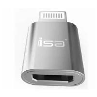 Переходник Micro USB на Apple Lightning 8- Pin, ISA