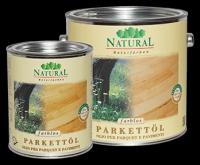 Масло для пола Natural Parkettol из всех видов древесины прозрачное 2.5л