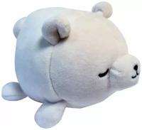 Мягкая игрушка Abtoys Supersoft Медвежонок полярный белый, 13 см