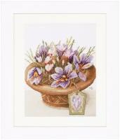 Набор для вышивания Crocus Flowers, 23 х 25 см