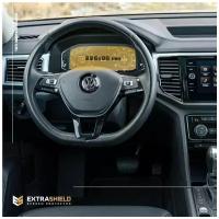 Защитная статическая пленка для экрана приборной панели 10' на Volkswagen Teramont (глянцевая)