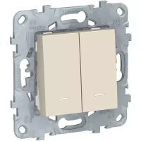 Выключатель Schneider Electric NU521144N UNICA NEW, 10 А