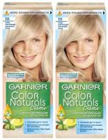 GARNIER Color Naturals Краска для волос №111 Платиновый блонд (2 шт в наборе)