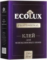 Клей обойный ECOLUX Professional, флизелиновый, 250 г