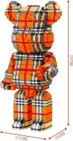 Конструктор 3D из миниблоков Balody LP BearBrick Fashion Мишка 3349 элементов - BA200585