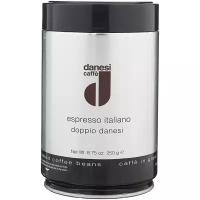 Кофе в зернах Danesi Espresso Doppio, жестяная банка, 250 г