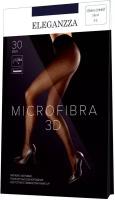 Колготки ELEGANZZA Microfibra, 30 den, размер M, синий