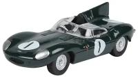 Модель автомобиля Jaguar D-Type 1956 Le Mans, Scale Model 1:76