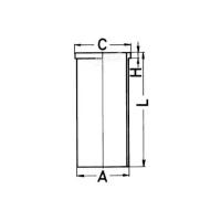KOLBENSCHMIDT 89404190 Гильза цилиндра