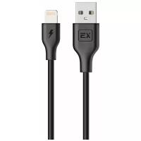 Exployd Кабель Exployd Classic EX-K-482, Lightning - USB, 1 м, черный