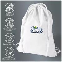 Симс Sims (Логотип симс на белом фоне)