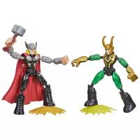 Фигурки Hasbro Bend And Flex Avengers Тор и Локи F0245, 2 шт