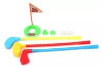 Набор для гольфа Наша игрушка, 112-1А разноцветный