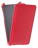 Кожаный чехол для Explay Light Gecko Case (Красный)