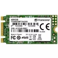 Внутренний SSD диск TRANSCEND 420S, 480GB, SATA3, M.2 (TS480GMTS420S)