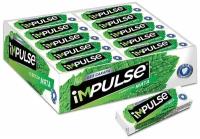 «Impulse», жевательная резинка со вкусом «Мята», без сахара, 14 г (упаковка 30 шт.)