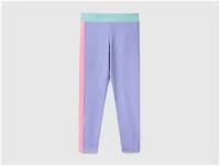 Спортивные брюки color block United Colors of Benetton для девочки 23P-3P4ZCF02V-1W2-EL