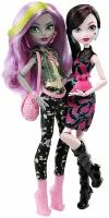 Куклы Дракулаура и Моаника Monster High чудовищные соперники