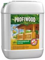 Водный раствор защитного средства для древесины PROFIWOOD ФБС255 (ГОСТ 2881596; 10 кг) 6775