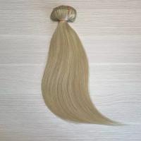 Натуральные волосы для наращивания 40см 70г - Затемненный блонд #22