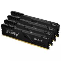 Оперативная память Kingston FURY Beast 32 ГБ DDR4 3600 МГц DIMM CL17 KF436C17BBK4/32