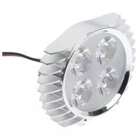 Фара cветодиодная для мототехники, 4 LED, IP65, 4 Вт, направленный свет